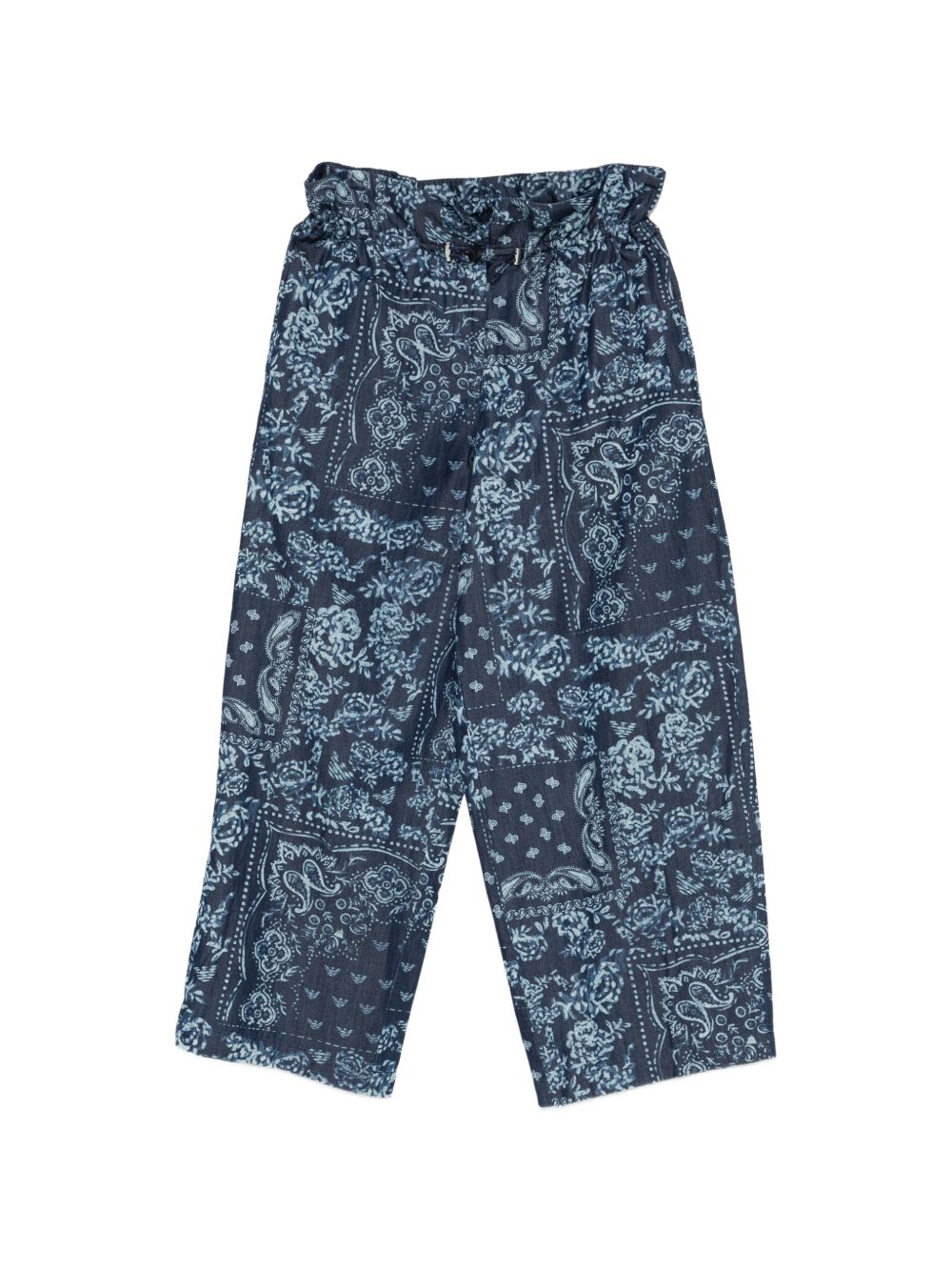 Emporio Armani Trousers — New Women’s Cotton Paisley