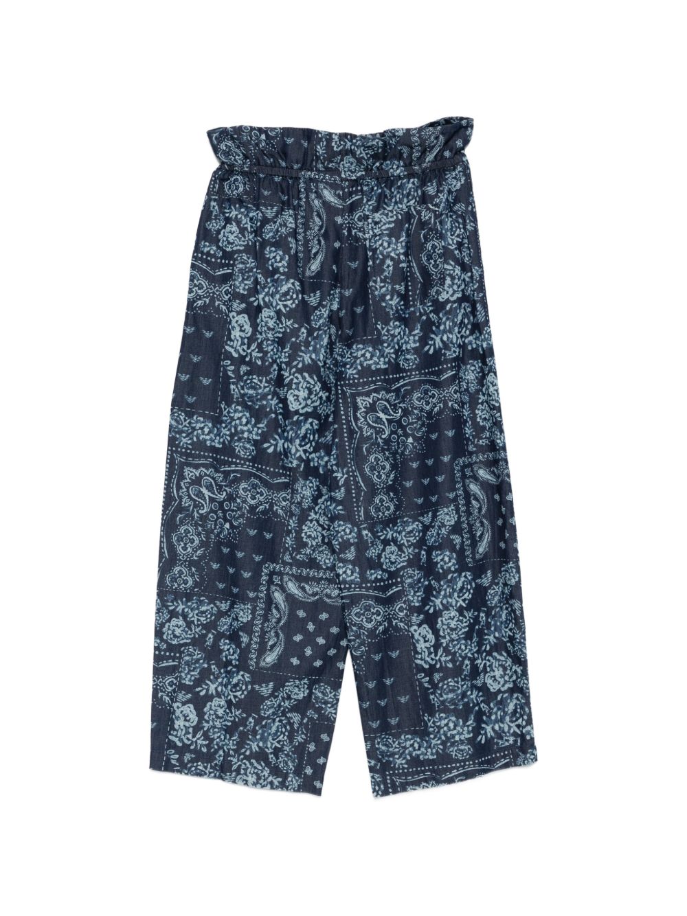 Emporio Armani Trousers — New Women’s Cotton Paisley