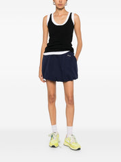 Dunst Dunst Cotton Mini Skirt — Blue | Skirts