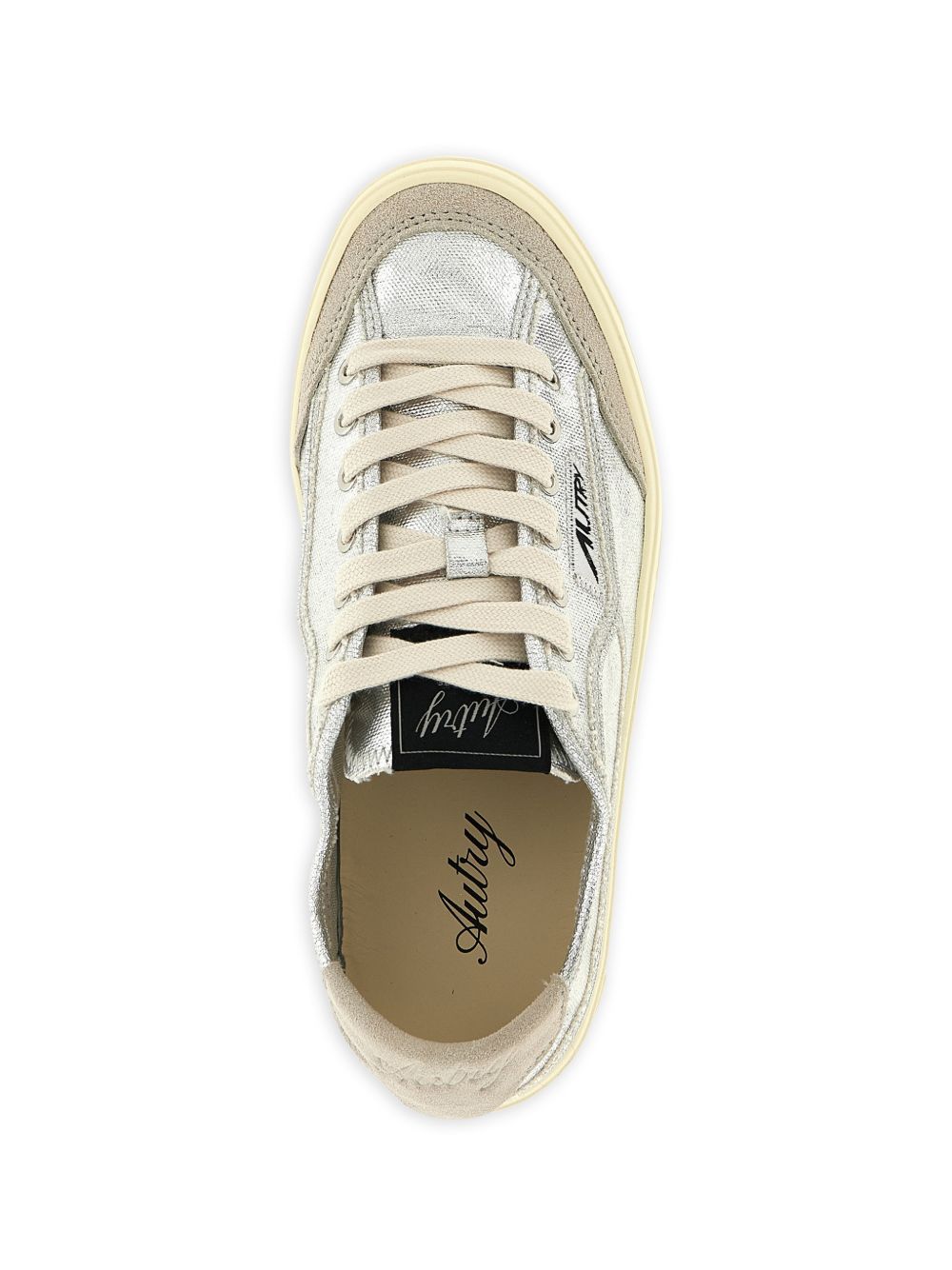 Autry Windscape Low Sneakers — Silver Women's Sneakers