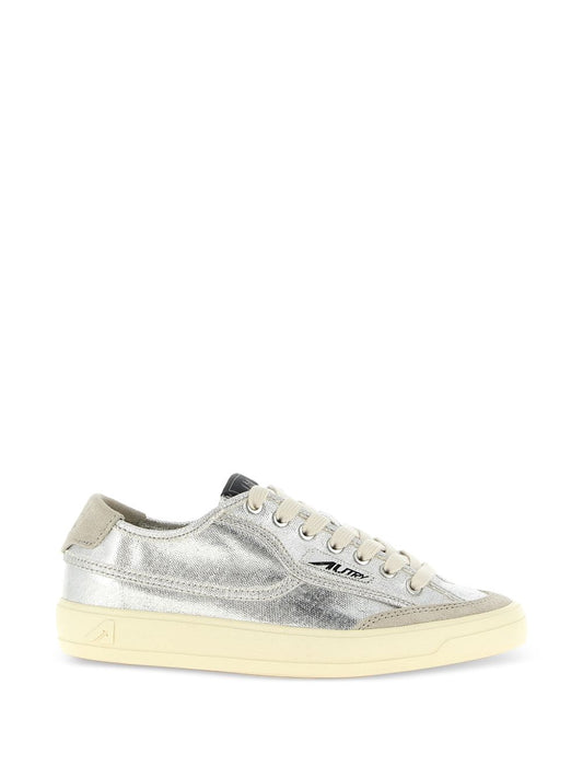 Autry Windscape Low Sneakers — Silver Women's Sneakers