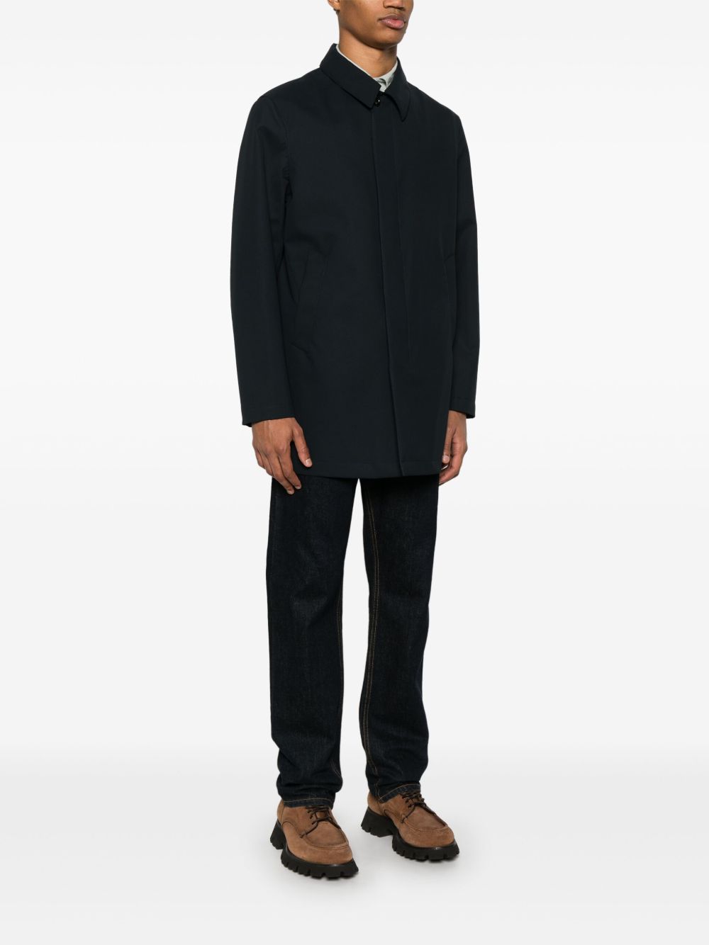 Peuterey Coats Blue - Hinnoya Parka for Men