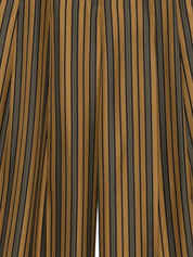 Alberto Biani Striped Silk Trousers — New In