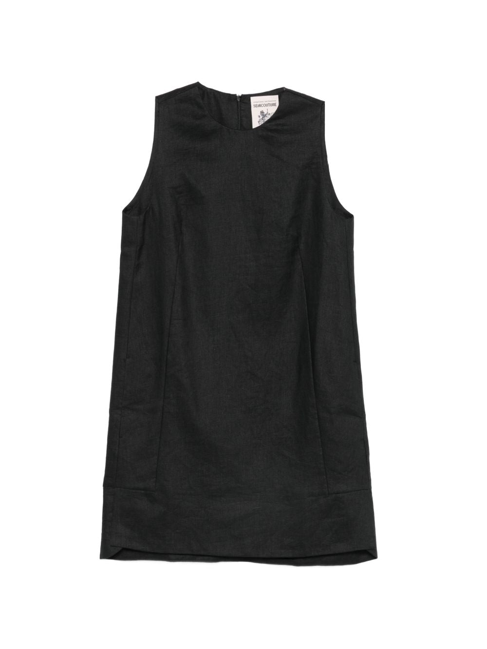 Semicouture Sheena linen mini dress