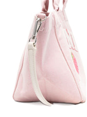 Ganni Small Tote Bag — Pink Shopper for Women