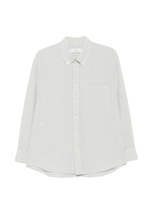 Dunst Dunst Cotton Shirt — Women's Avorio Check, €129