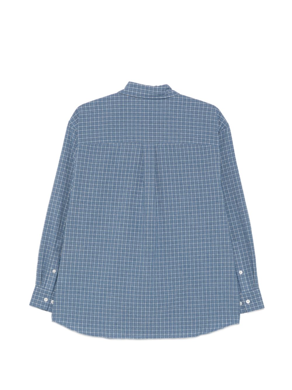 Dunst Dunst Cotton Shirt — Blue Check for Women