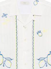 Dunst Cotton Shirt — Women's White Short Sleeve Shirt