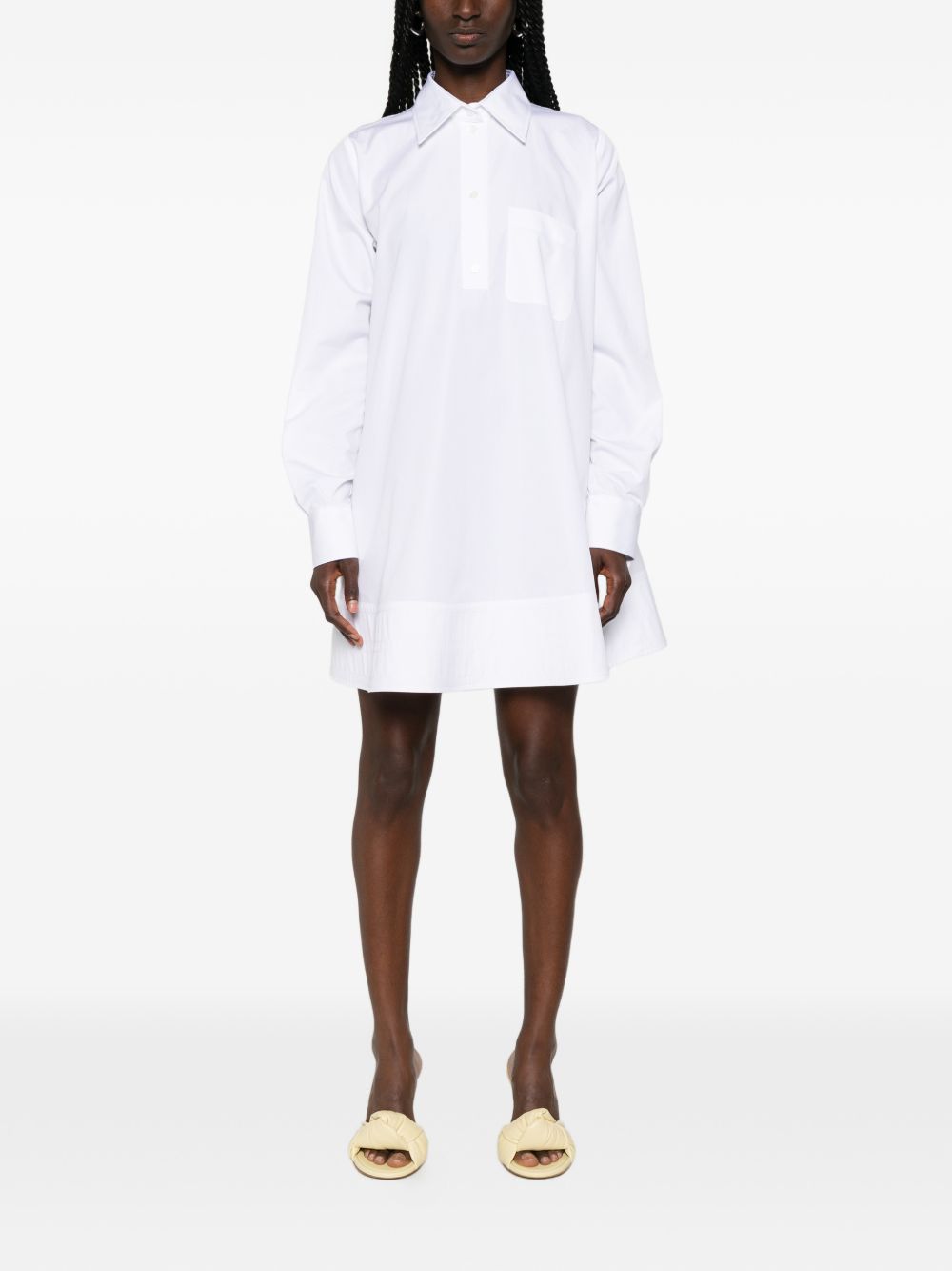 Stella McCartney Cotton Mini Shirtdress | Dresses