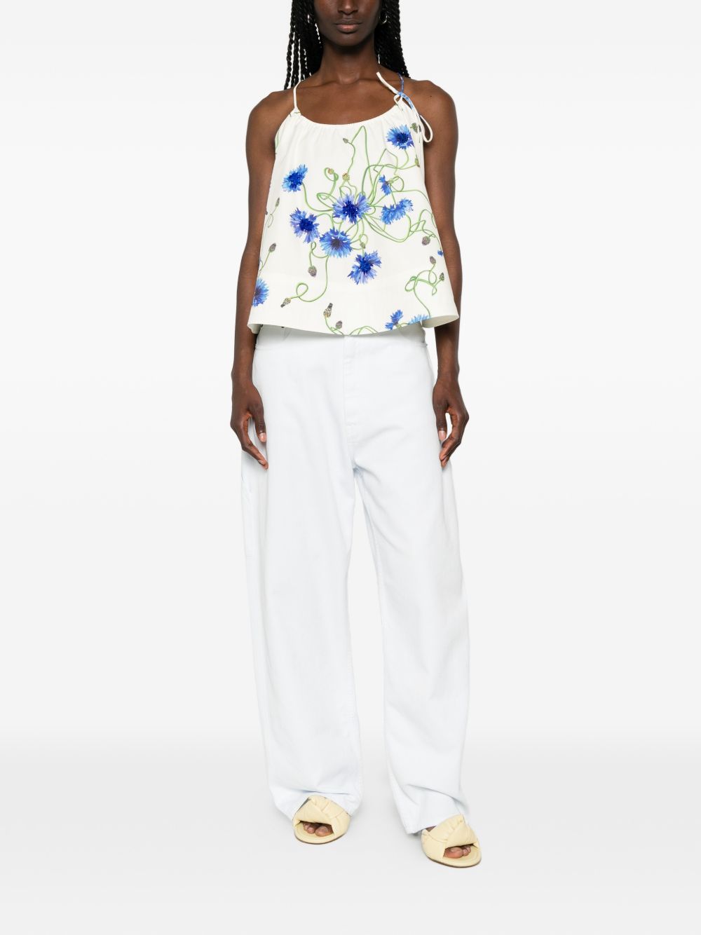 Stella McCartney Embroidered Cotton Top — New In