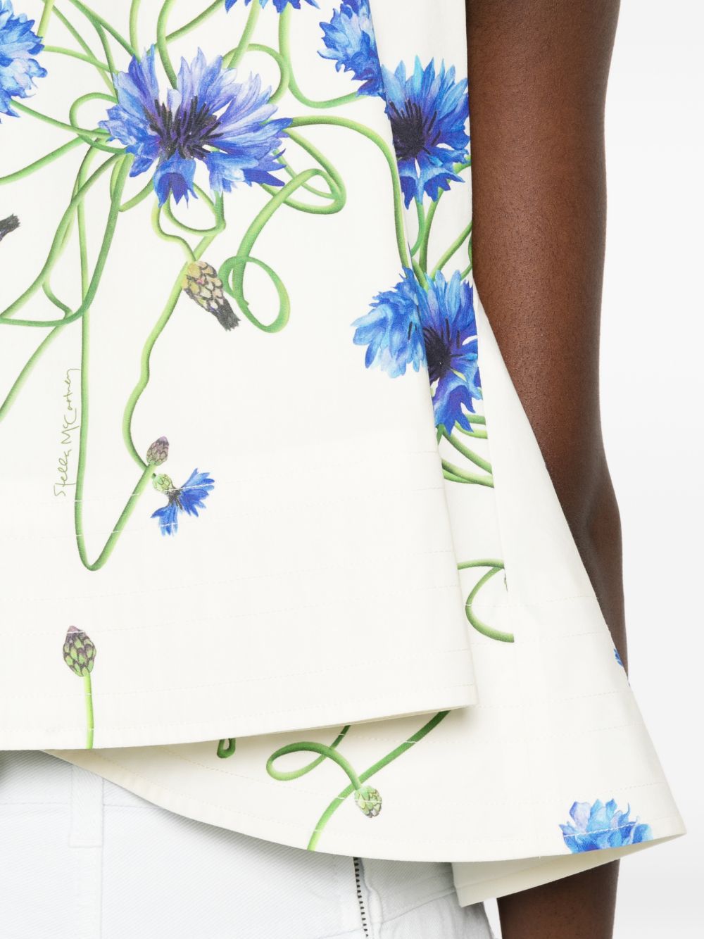 Stella McCartney Embroidered Cotton Top — New In