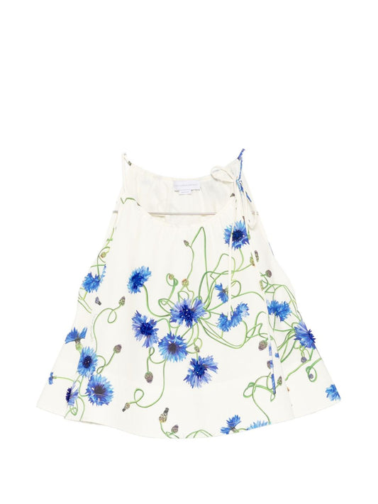 Stella McCartney Embroidered Cotton Top — New In
