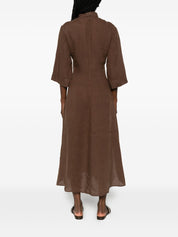 ARCHIVIO '67 Dresses — Linen Chemisier Dress