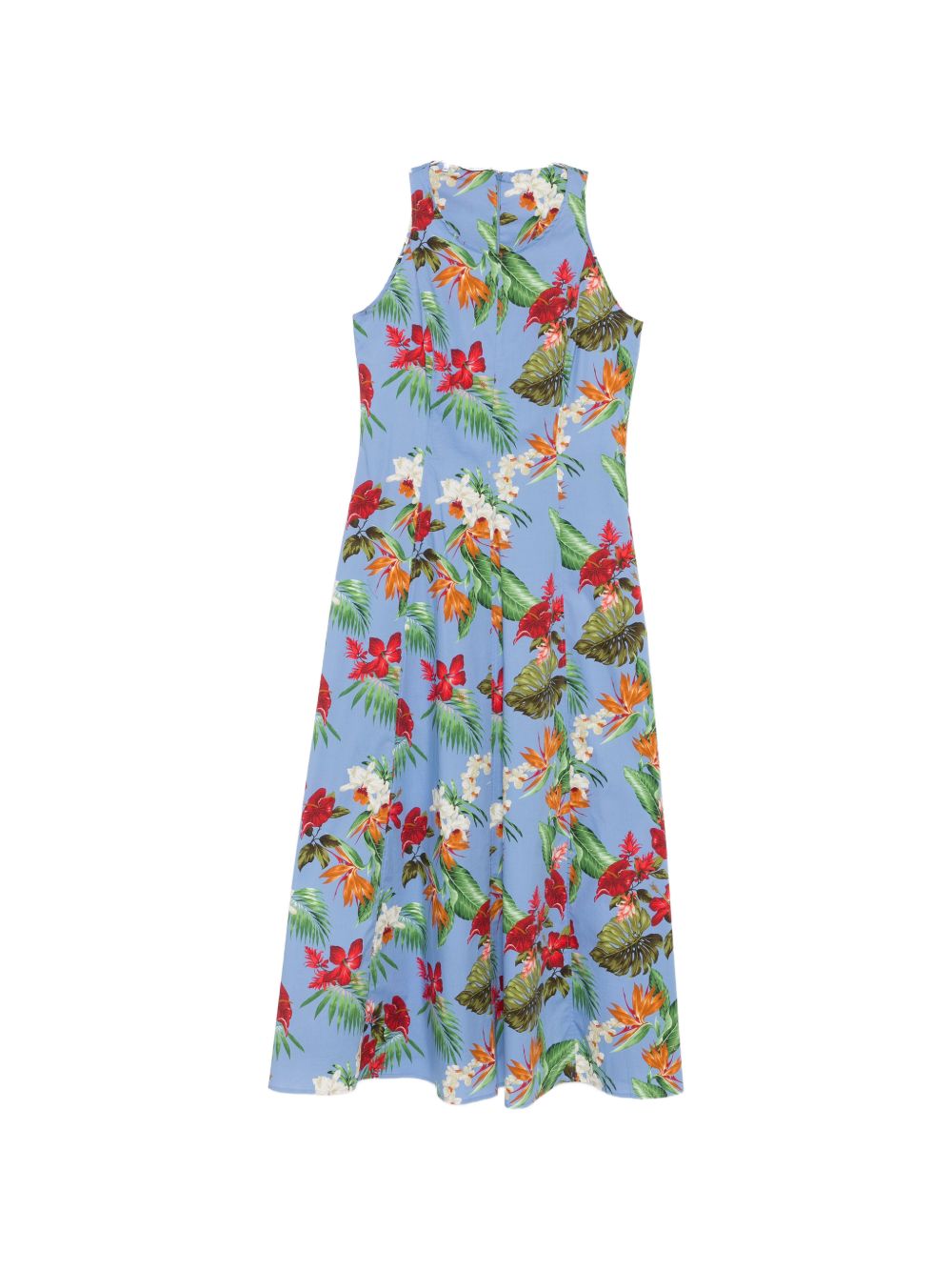 ARCHIVIO '67 Dresses - Blue Floral Midi Dress