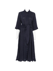ARCHIVIO '67 Dresses - Linen Chemisier Blue