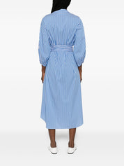 ARCHIVIO '67 Dresses – Blue Stripe Cotton Chemisier