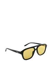 Balenciaga Sunglasses — Black Pilot Frame, Women