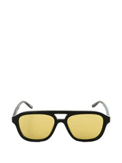 Balenciaga Sunglasses — Black Pilot Frame, Women