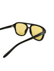 Balenciaga Sunglasses — Black Pilot Frame, Women