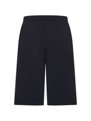 Balenciaga Shorts — Black Logo Nylon Short Trousers