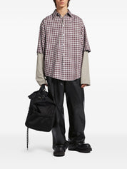 Balenciaga Shirts — Checked Cotton Shirt, From €450