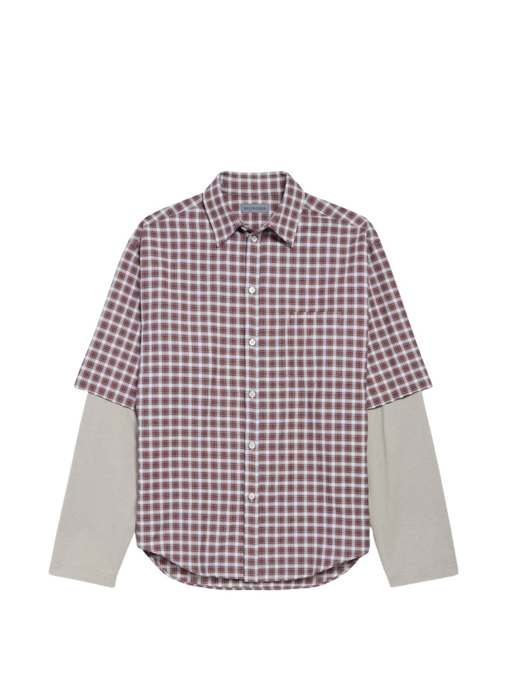 Balenciaga Shirts — Checked Cotton Shirt, From €450
