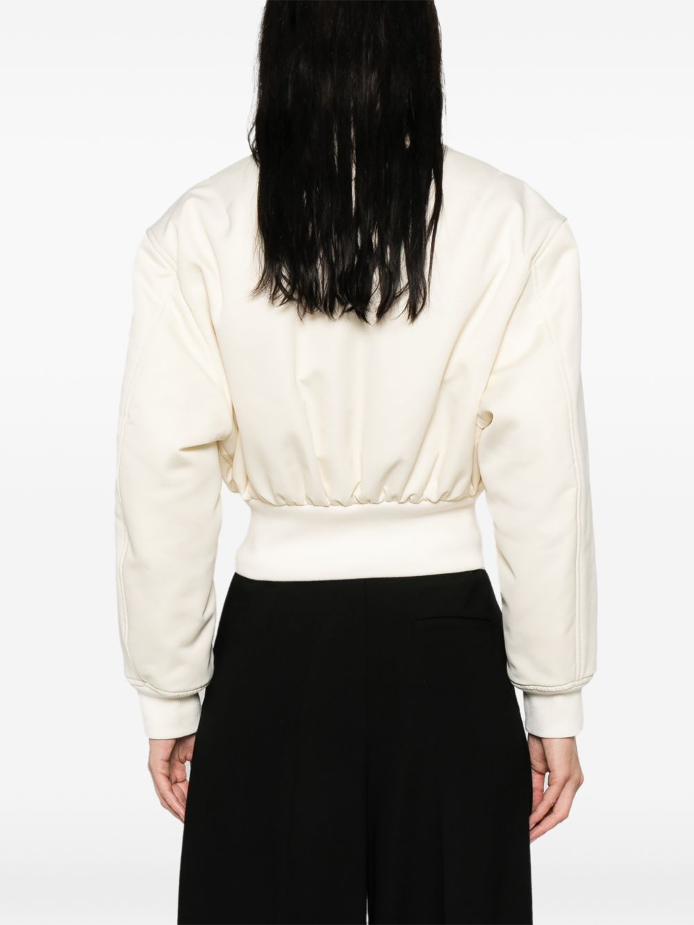Balenciaga Jackets — Cropped Bomber Coat, New In