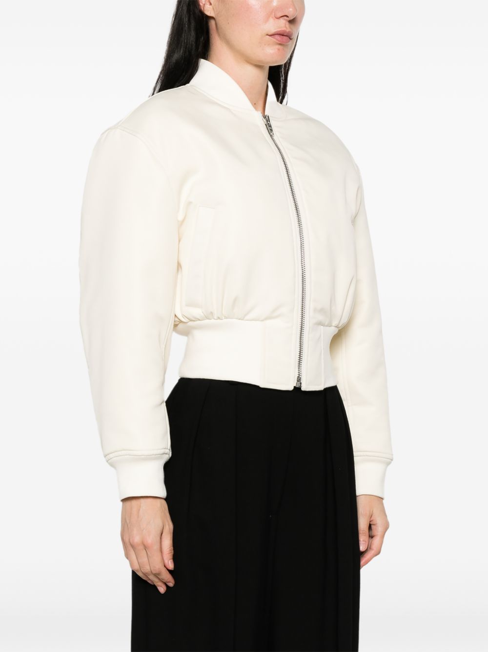 Balenciaga Jackets — Cropped Bomber Coat, New In