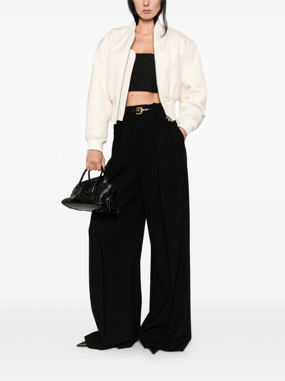 Balenciaga Jackets — Cropped Bomber Coat, New In
