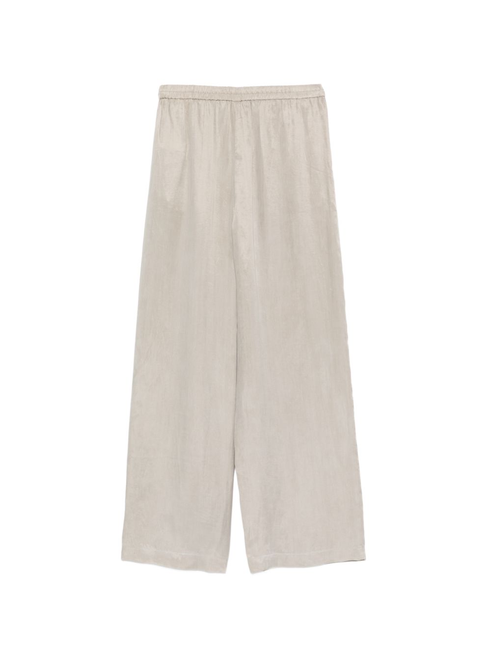 Emporio Armani Trousers — Satin Lyocell Wide Leg (Women)