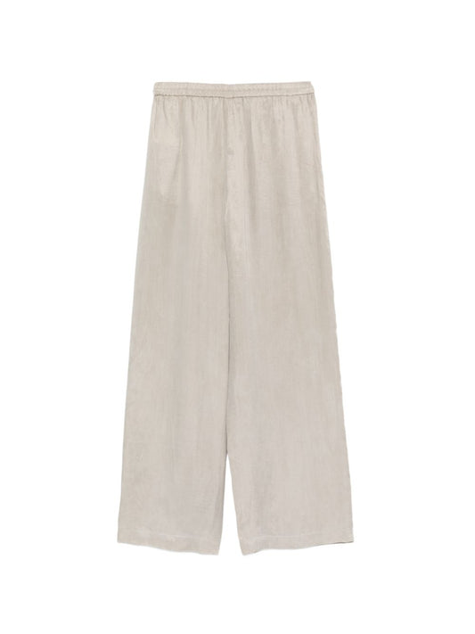 Emporio Armani Trousers — Satin Lyocell Wide Leg (Women)