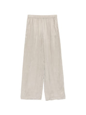Emporio Armani Trousers — Satin Lyocell Wide Leg (Women)