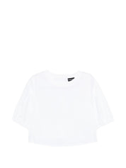 Emporio Armani Cropped Cotton Top for Women — New In