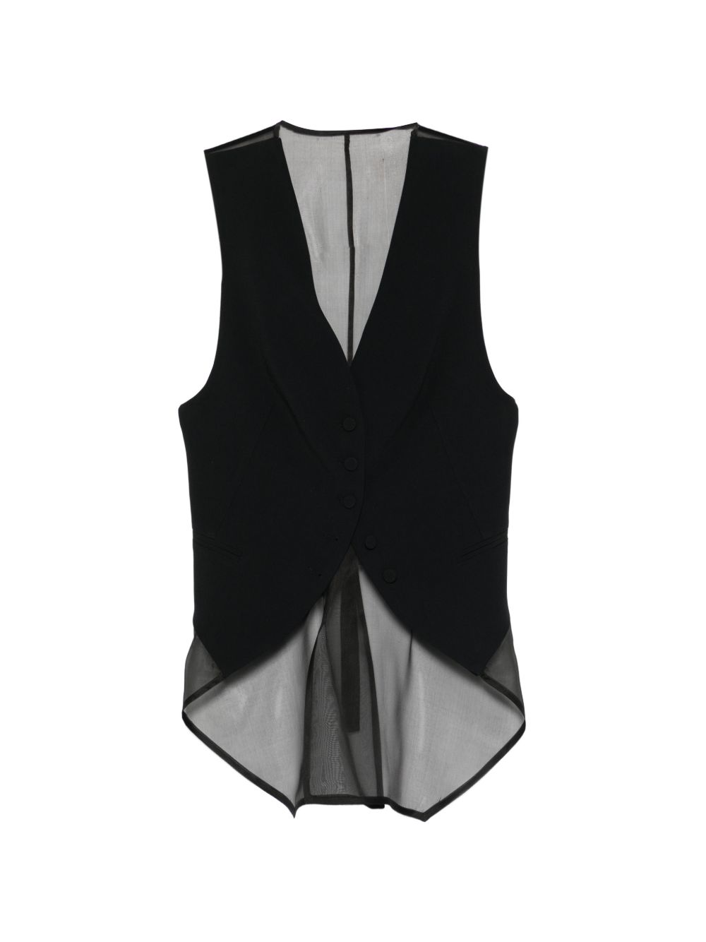 Emporio Armani V-Neck Sleeveless Top — New In