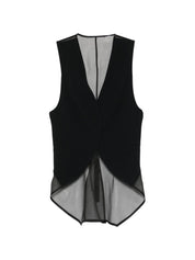 Emporio Armani V-Neck Sleeveless Top — New In