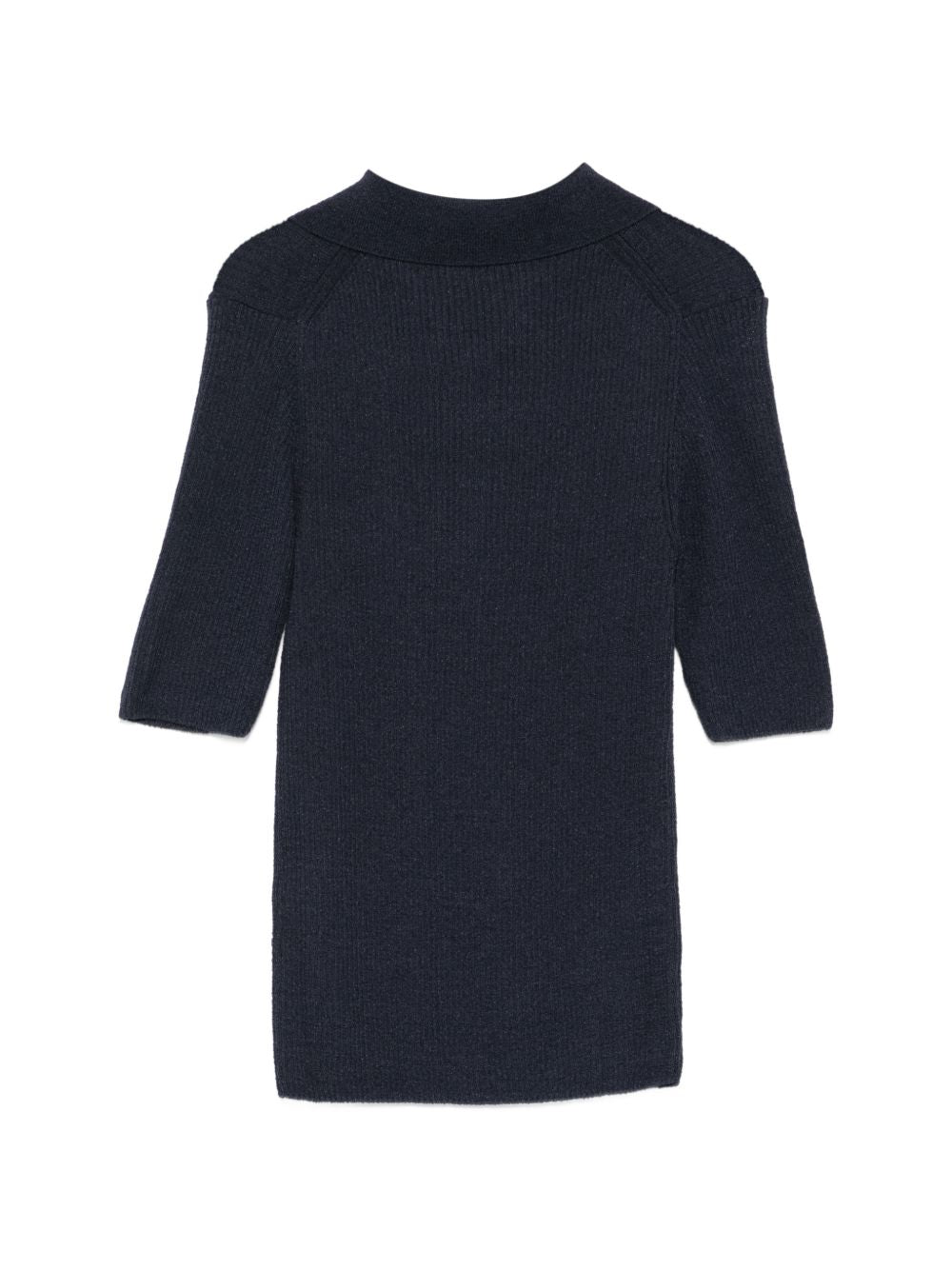Dunst Cotton Blend Polo Shirt — Blue Topwear