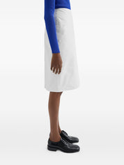 Jil Sander Midi Skirt — White Skirts for Women
