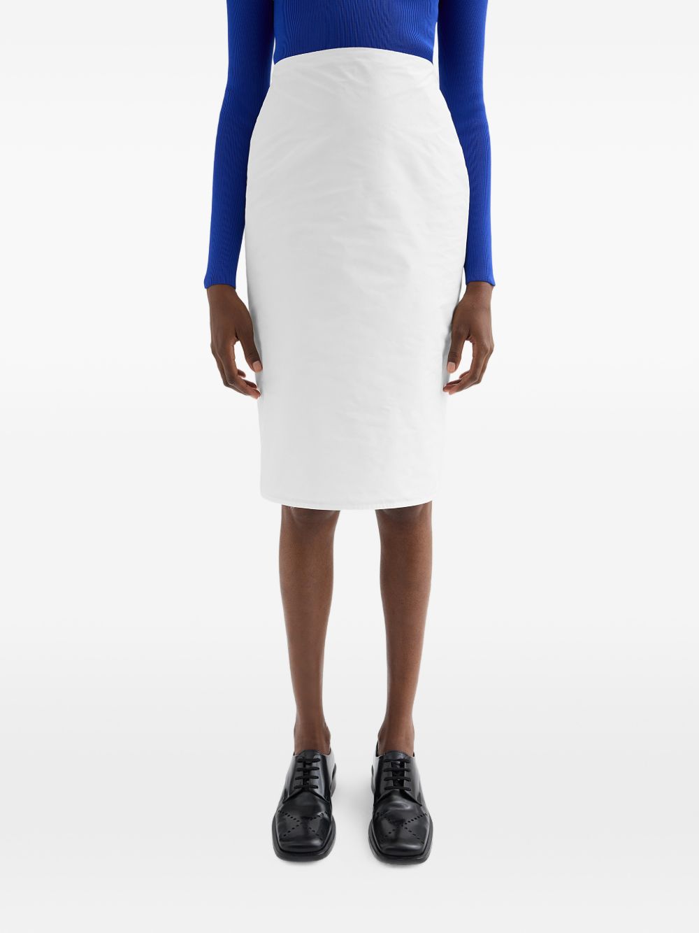 Jil Sander Midi Skirt — White Skirts for Women