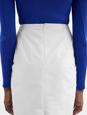 Jil Sander Midi Skirt — White Skirts for Women