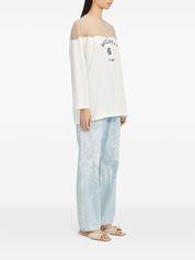 MM6 Maison Margiela Logo Cotton T-Shirt