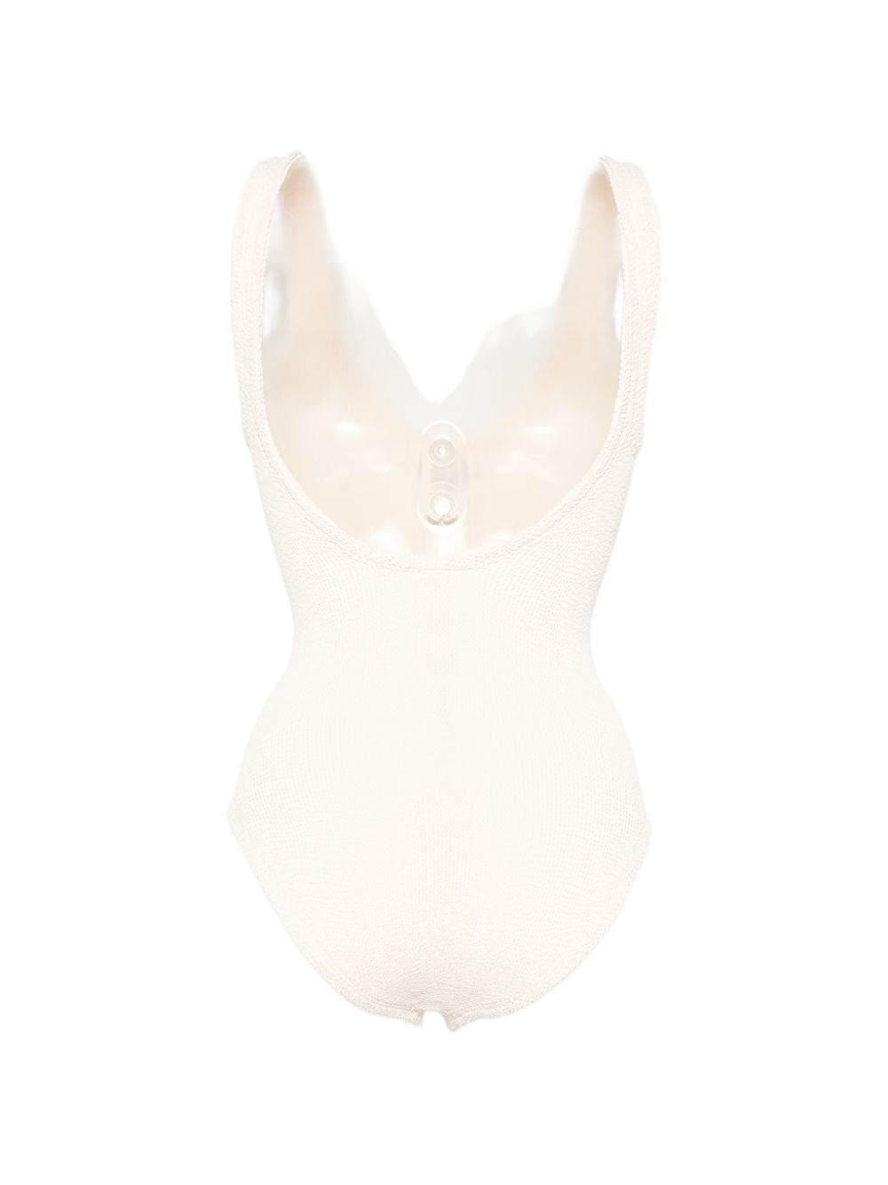 HUNZA Celine Swimsuit — Powder Pink Beachwear