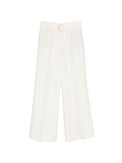 Closed Linen Blend Trousers