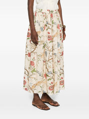 INTO THE EAST Linen Silk Blend Trousers — Resort 2026