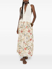 INTO THE EAST Linen Silk Blend Trousers — Resort 2026