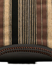 Emporio Armani Striped Tote Bag
