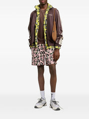 Palm Angels Logo Track Top — Brown Men's Topwear