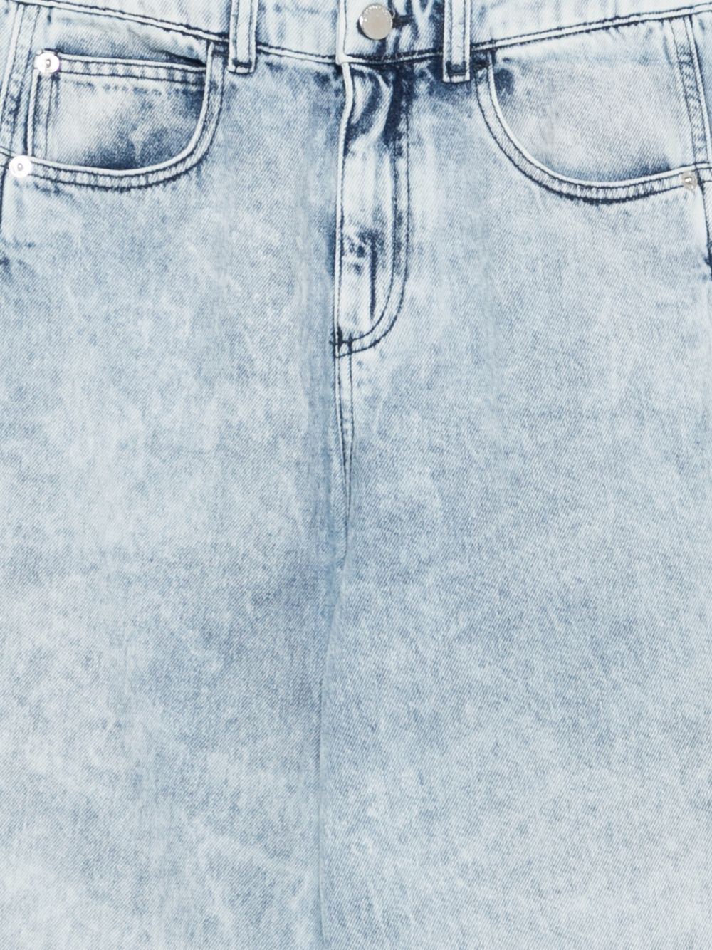 Emporio Armani Denim Cotton Jeans — Light Blue Fit