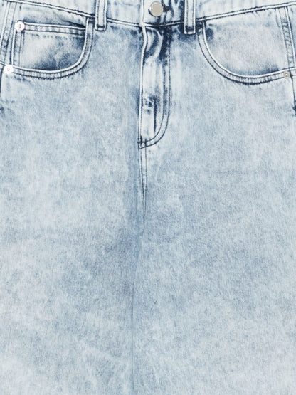 Emporio Armani Denim Cotton Jeans — Light Blue Fit