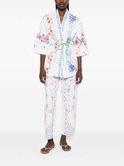 Relax Re-Lux Embroidered Cotton Trousers