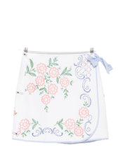 Relax Re-Lux Embroidered Cotton Skirt